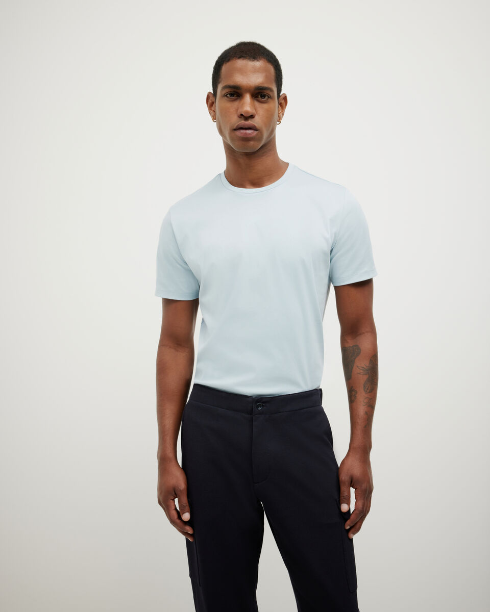 Slim Travel Tee, Light Blue, hi-res